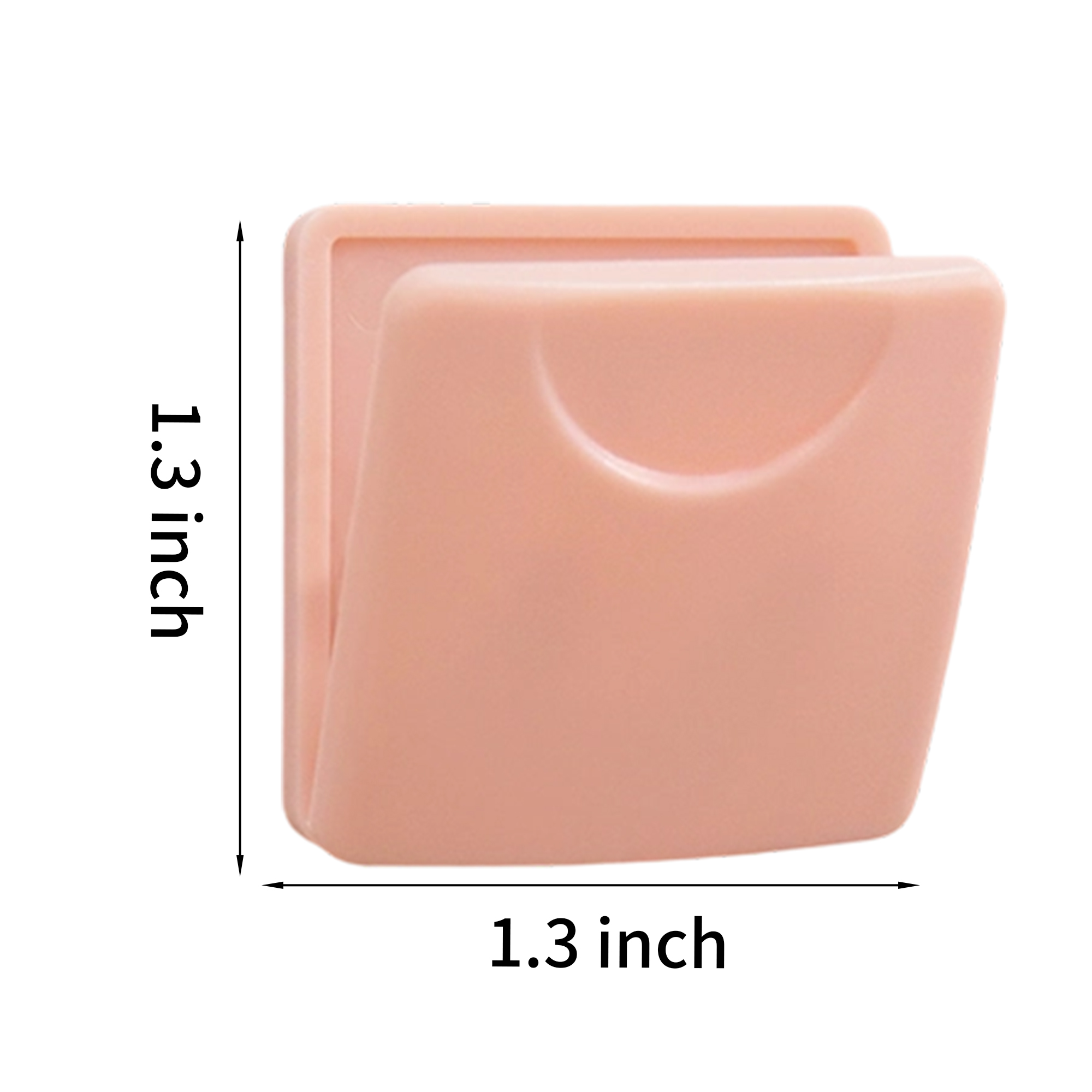 Square Magnetic Plastic Clip For Refrigerator And Office Use 4