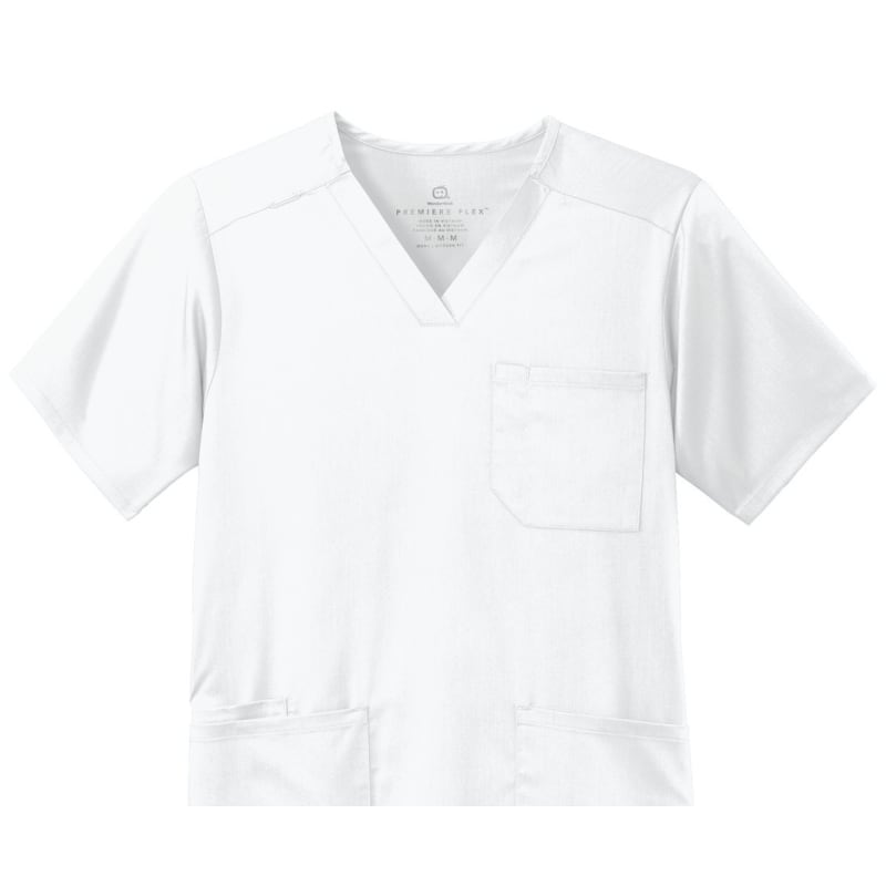 WonderWink Men's Premiere Flex V-Neck Top 14
