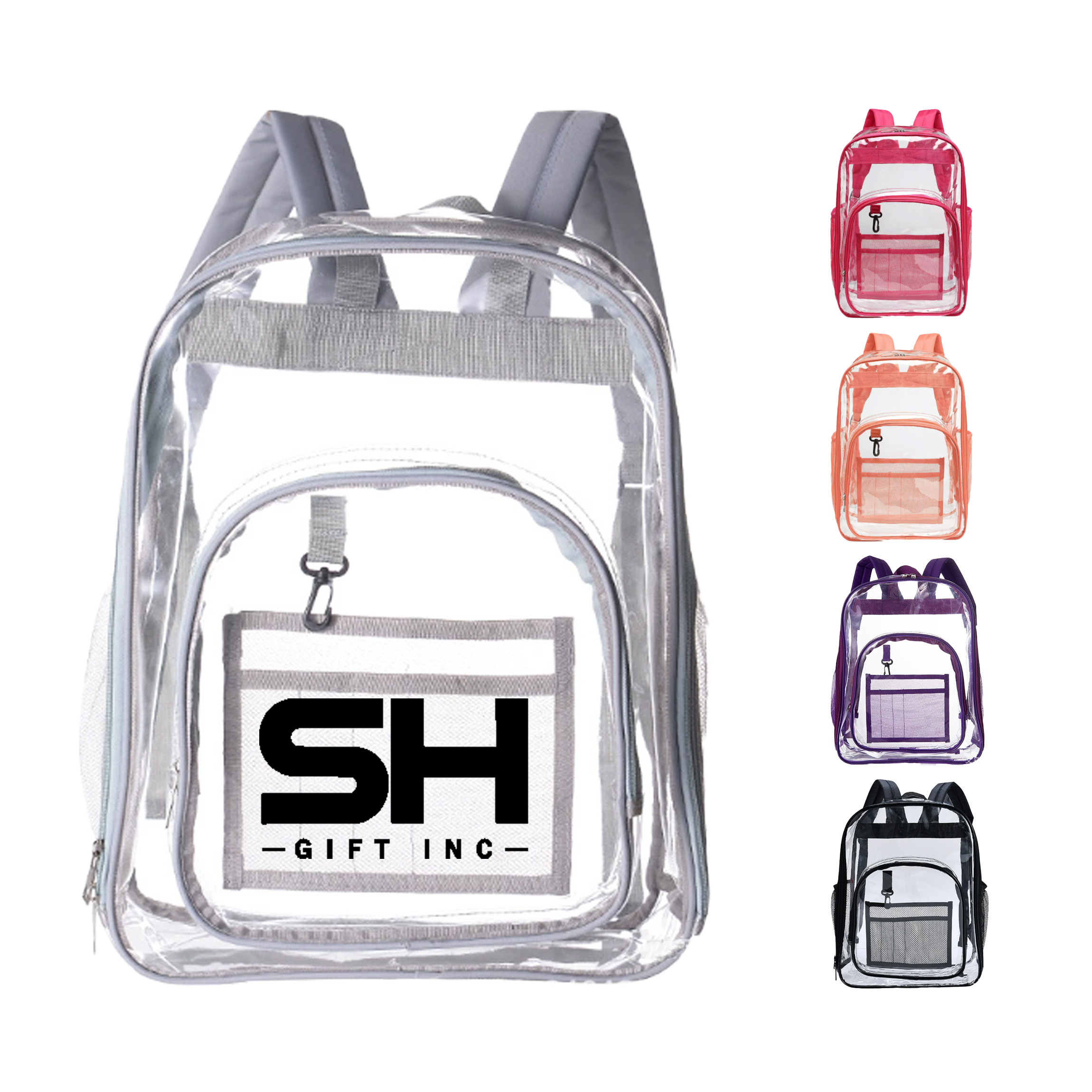 PVC Clear Backpack 1