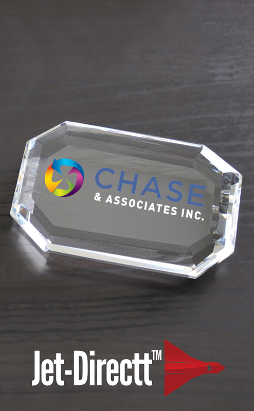 Faceted Rectangle Paperweight 3