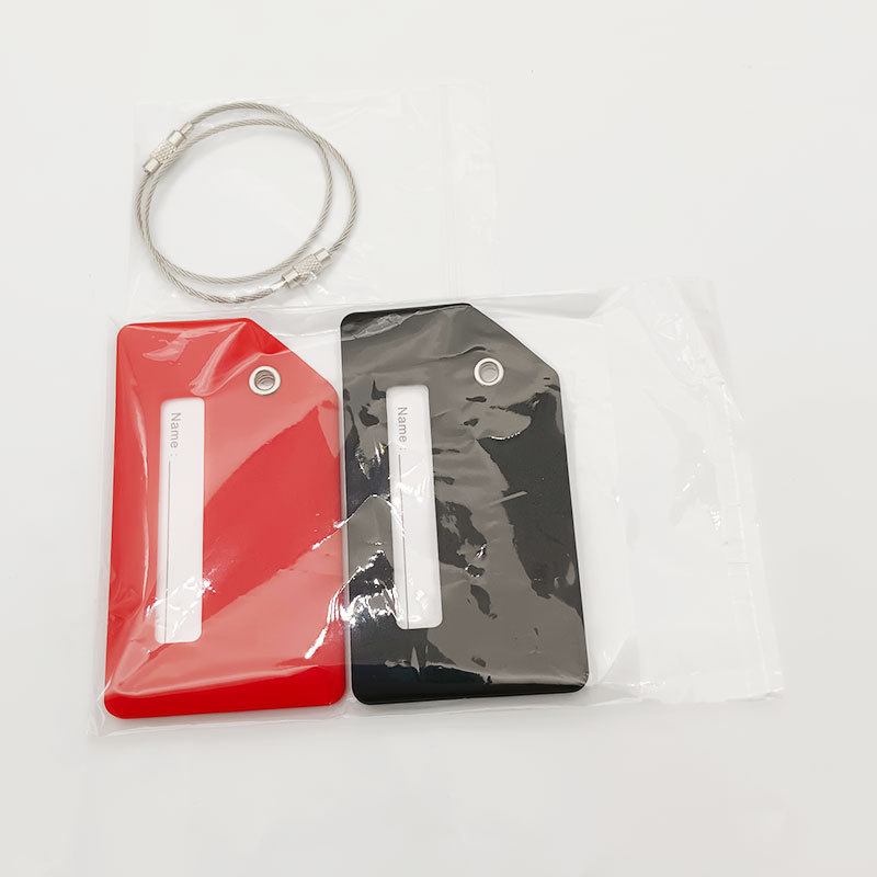 Silicone Luggage Tag with Name ID Card 31