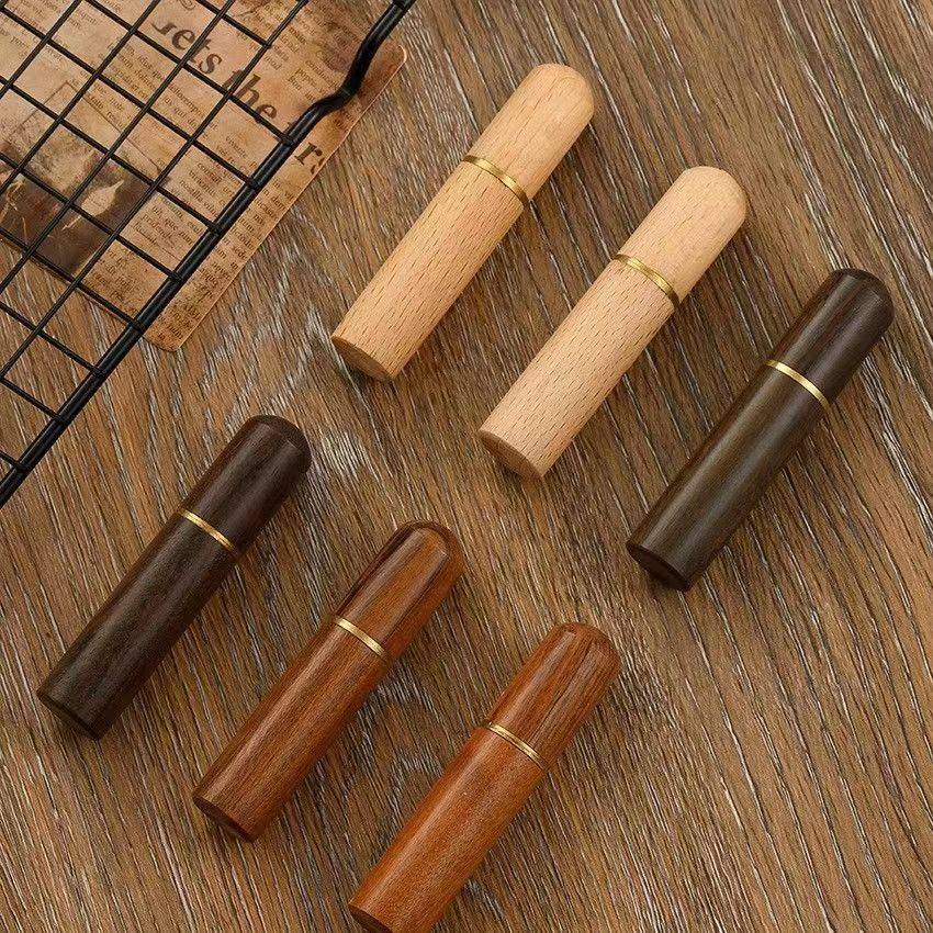 Portable wood toothpick holder 3