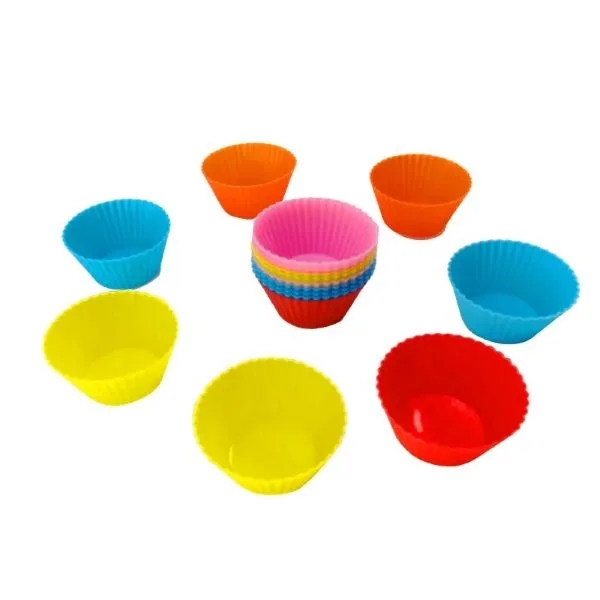 Custom Silicon Cupcake Liners 6