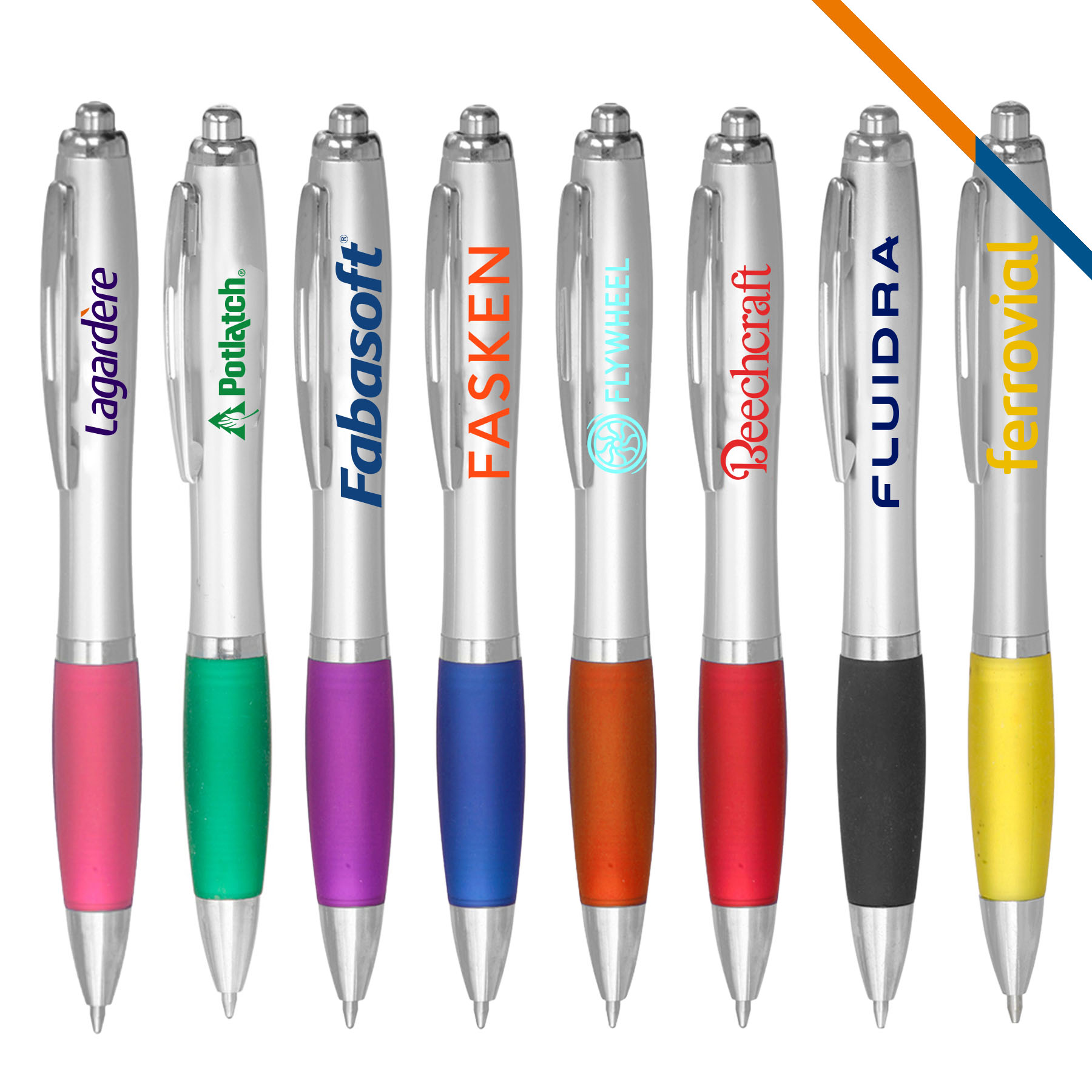 Curicom Plastic Ballpoint Pens 10