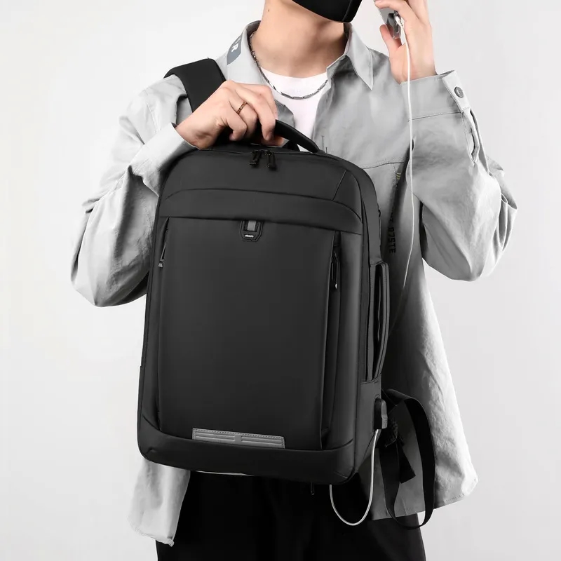 Backpack expansion multi-functional waterproof travel comput 3