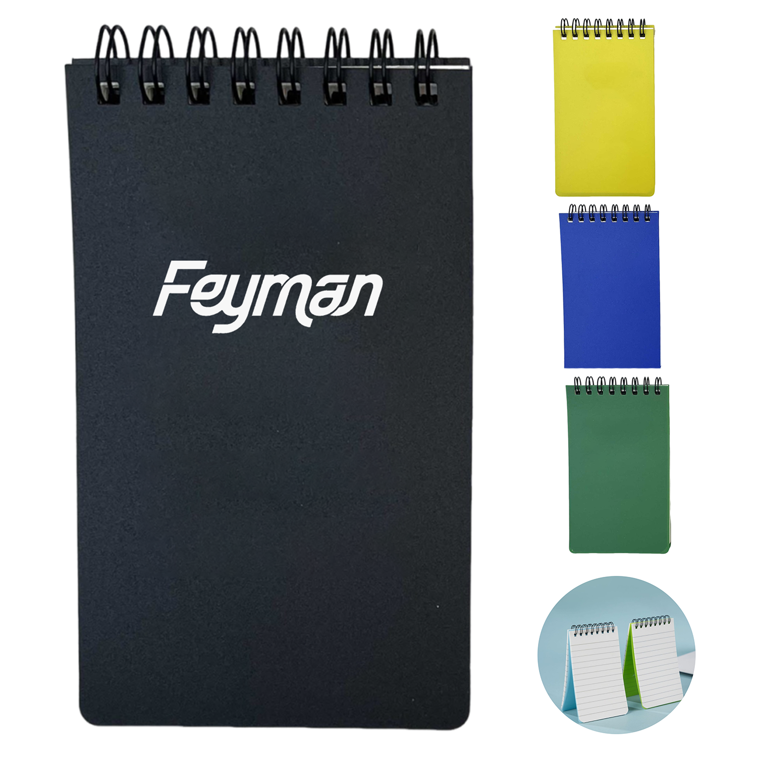 PP Cover Mini Spiral Notebook 13