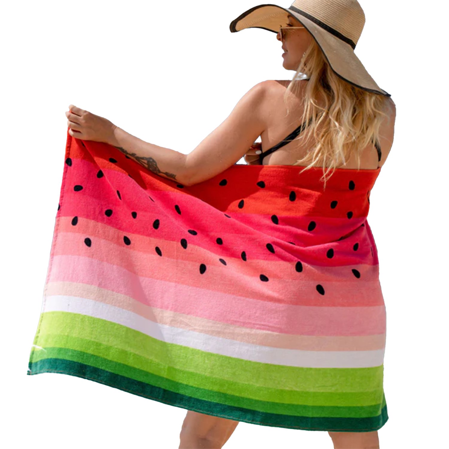 30″ X 60″ Sublimated Self-Hemmed Silk Touch Velour Beach Towel 3