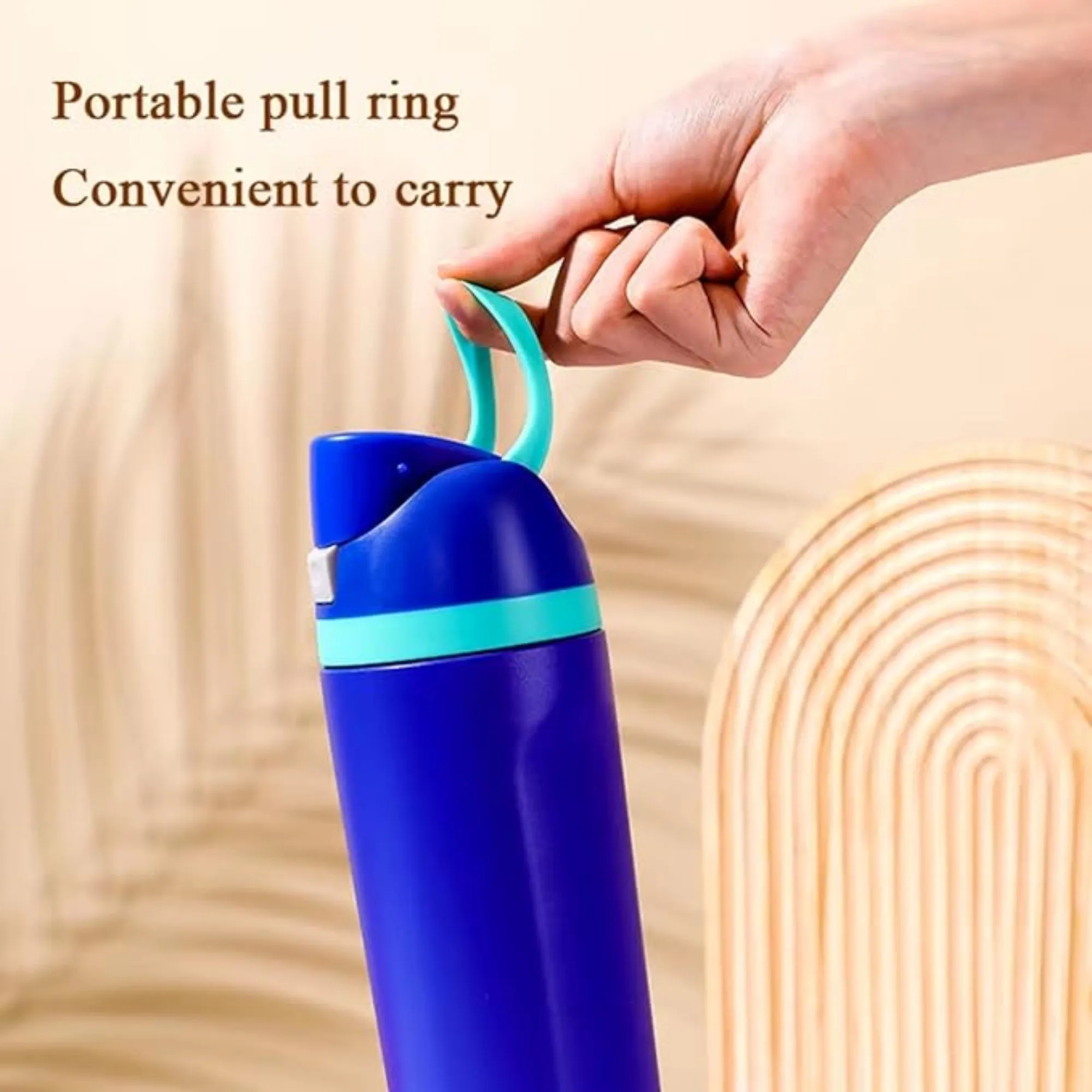 12oz Insulated Stainless Steel Water Bottle with Straw 6