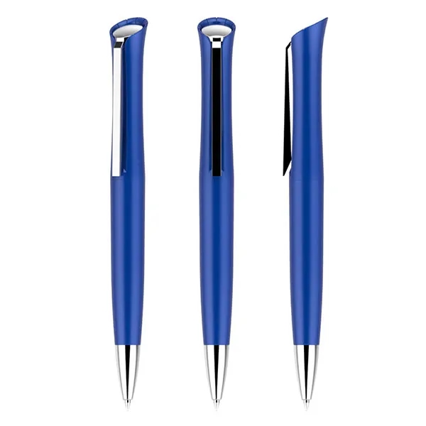 Ballpoint pen with metal clip 4
