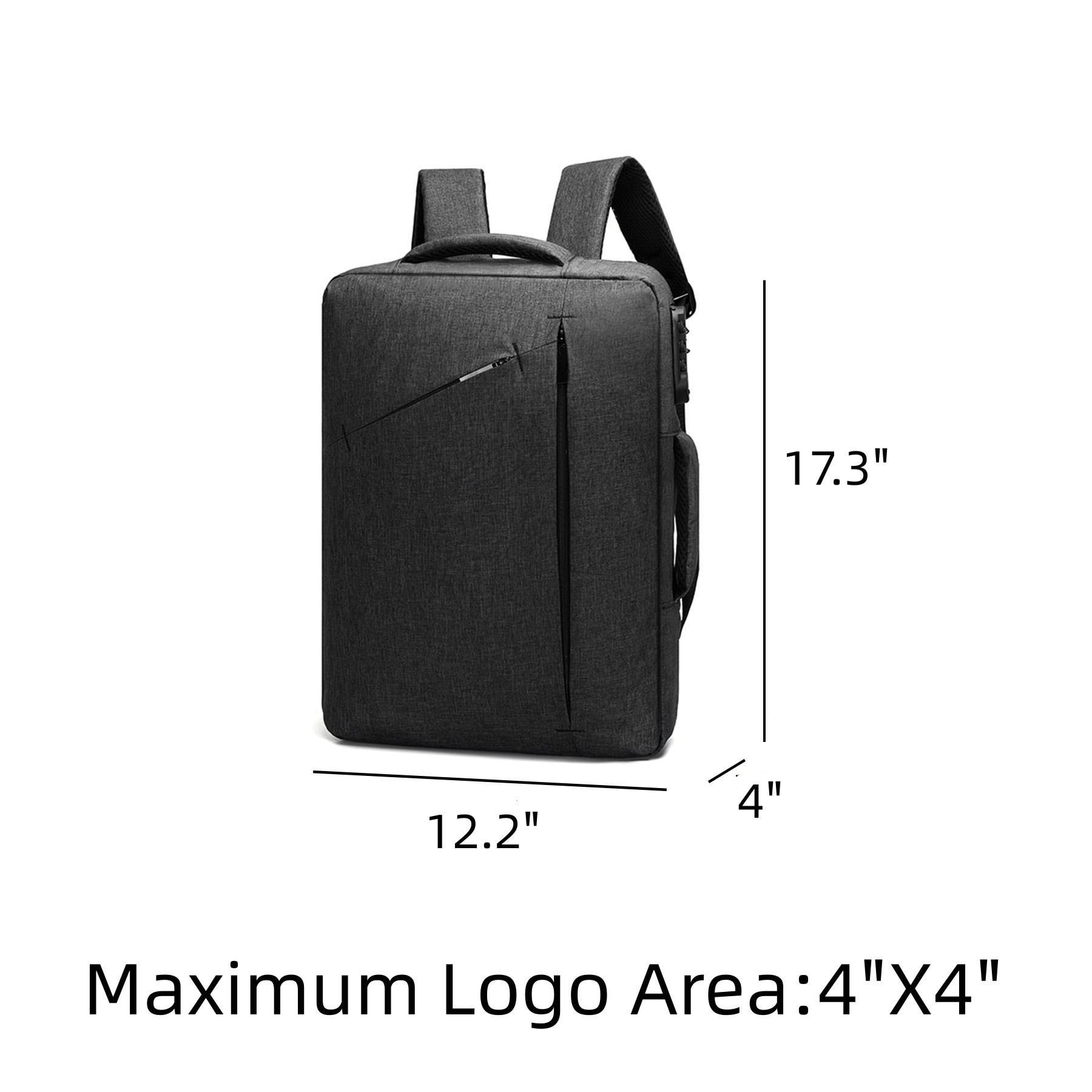 Two Handle Laptop Backpack 2