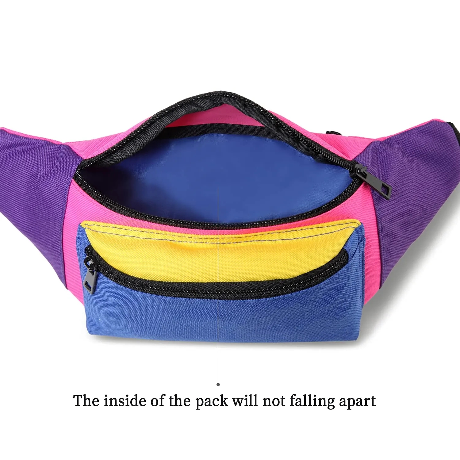 Neon Waist Fanny Pack for 80s Costumes 4