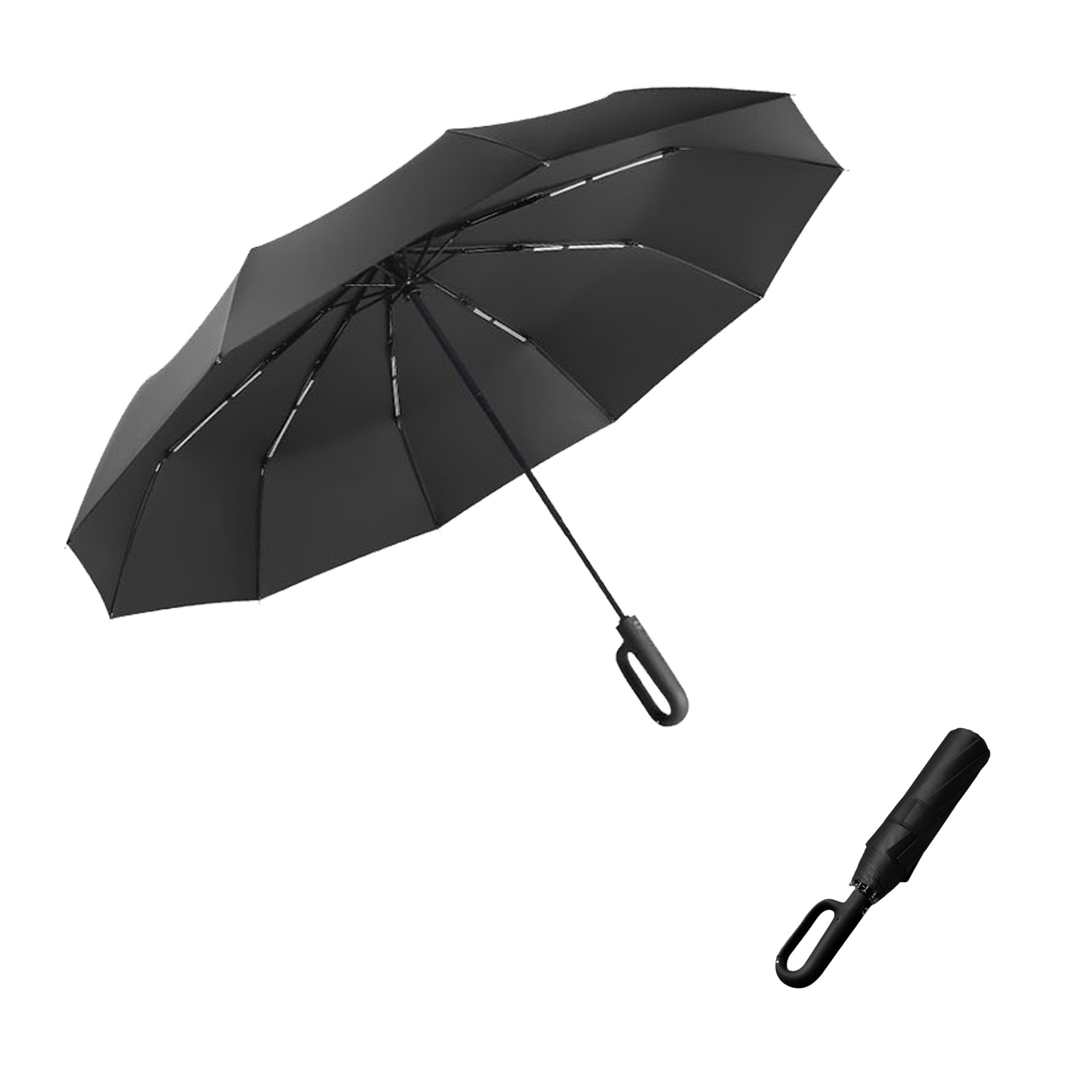 Portable Folding Ring Buckle Umbrella 4