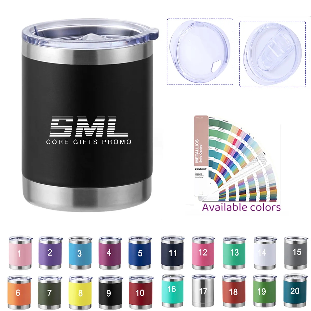 10oz Whiskey Insulated Stainless Steel Glasses 3