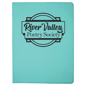 9 1/2" X 12" Laserable Leatherette Portfolio With Notepad 9