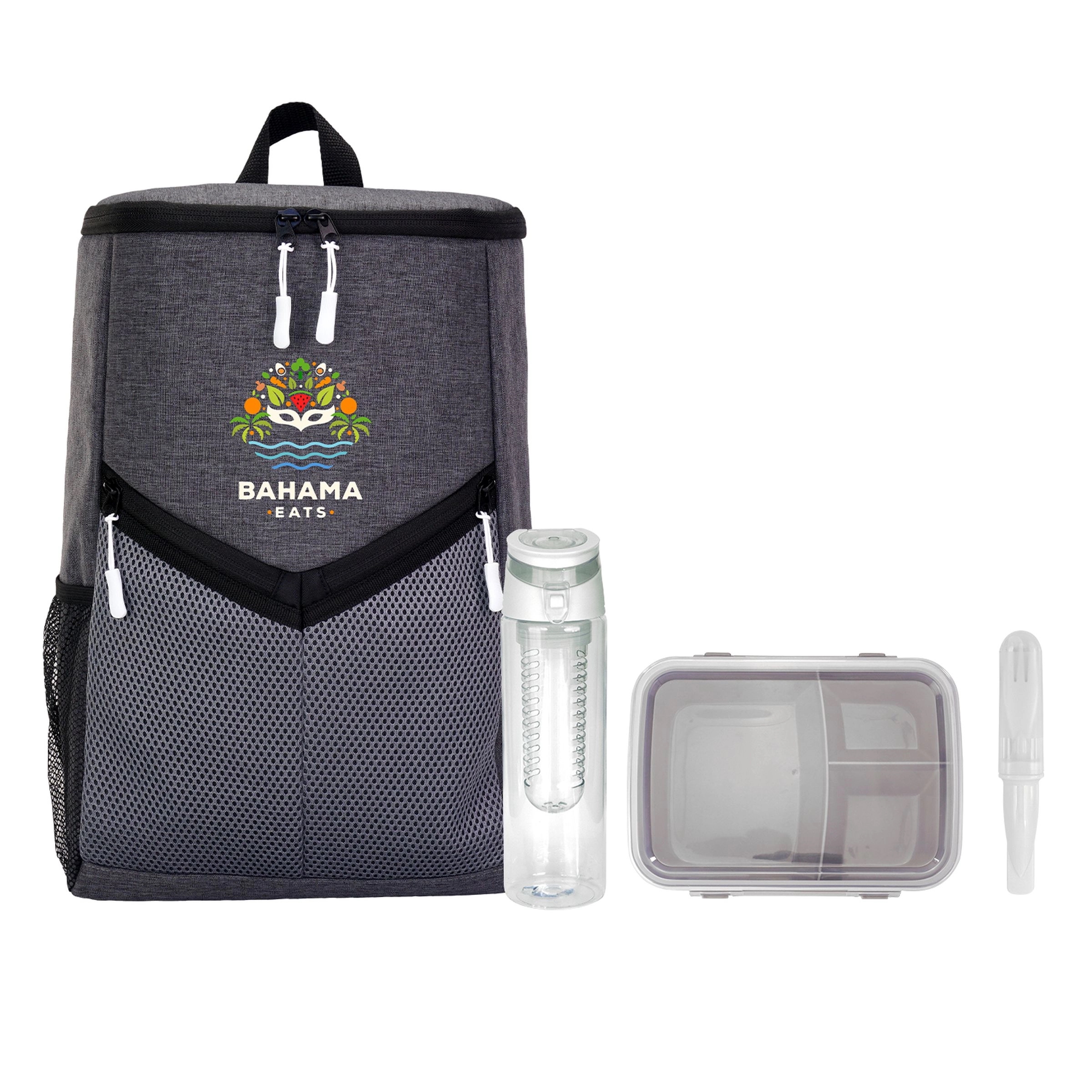 Victory Lunch & Drink To Go Backpack Set 8