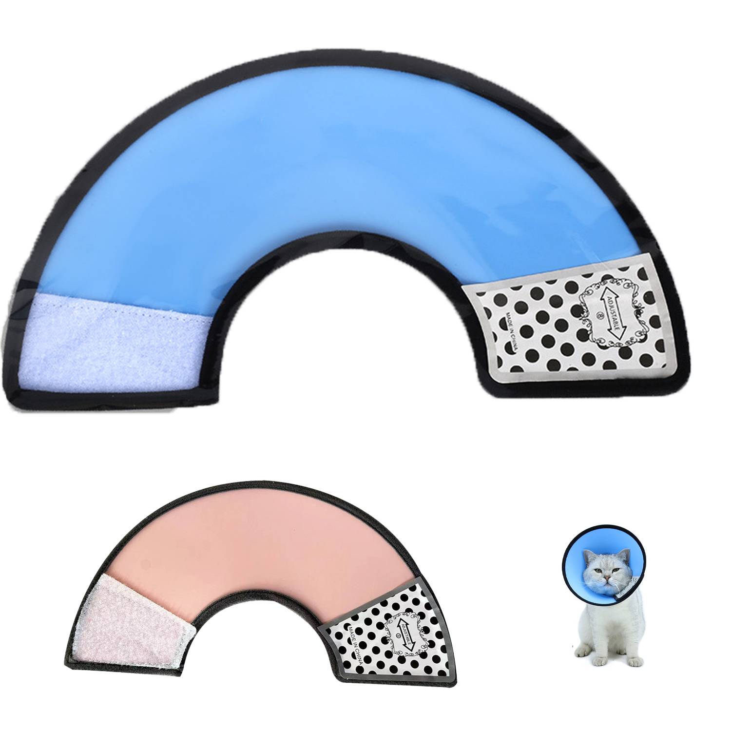Adjustable Anti Bite Pet Recovery Collar 7