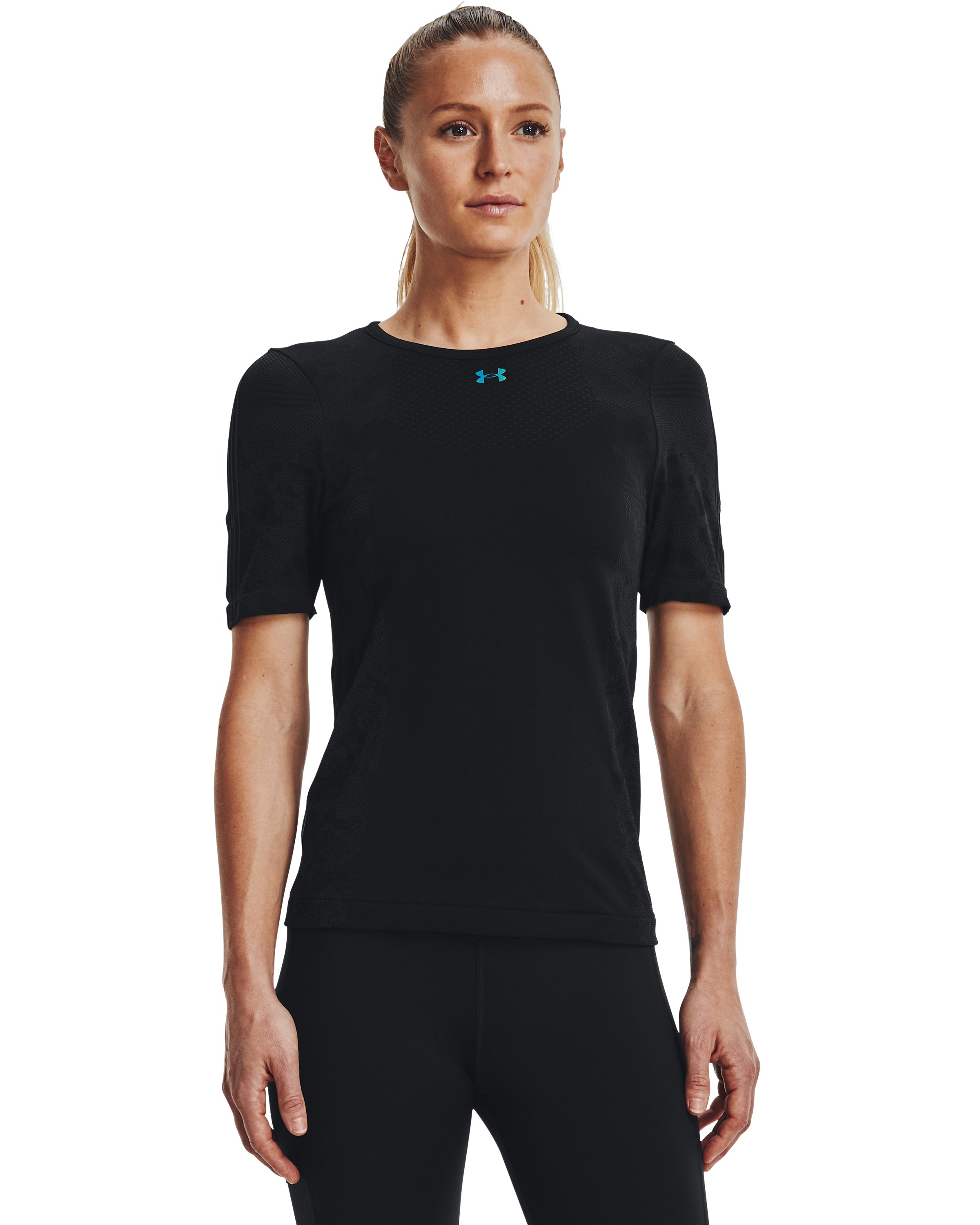 UA RUSH HeatGear Seamless Women's Short Sleeve 2