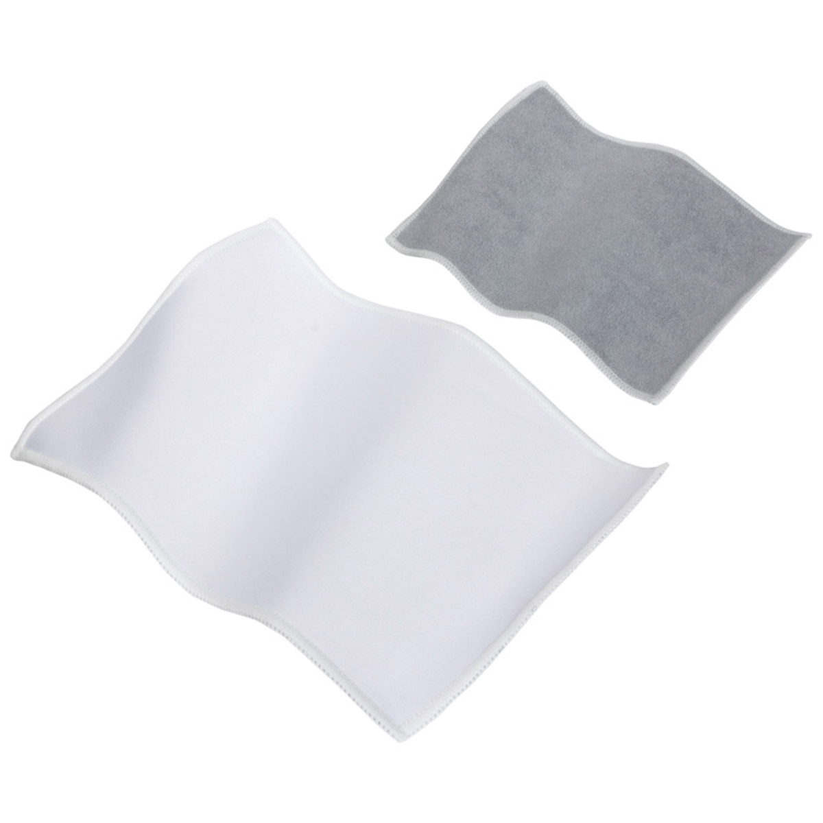 Quick Clean 5" x 7-1/8" Dual Sided Microfiber Cloth 2