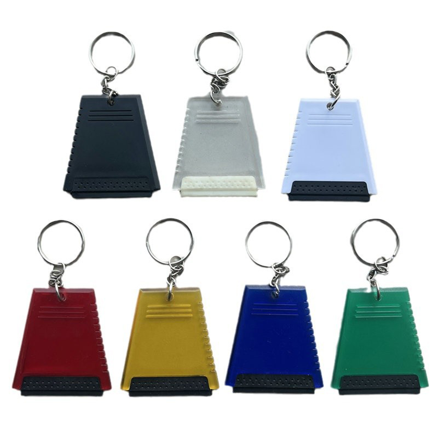 Mini Plastic Snow Scraper keychain 2