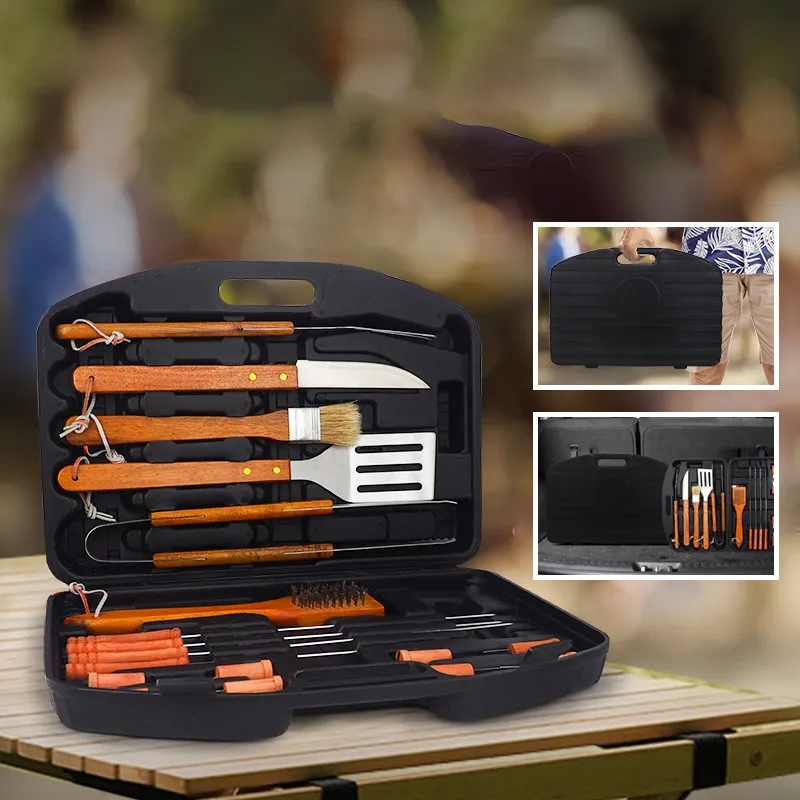 18 PCS BBQ Tool Set 3