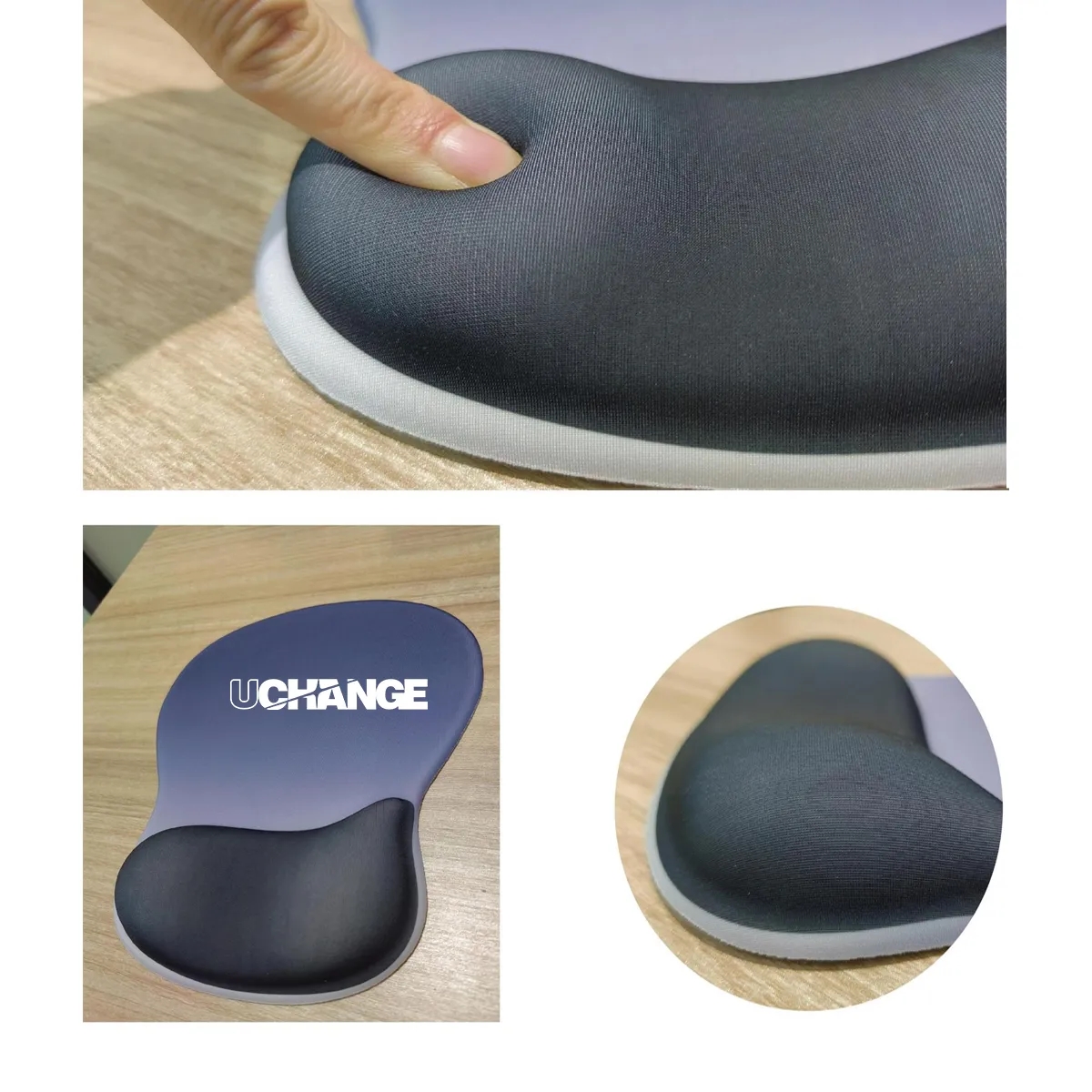 Ergonomic Silicone Wrist Support Non Slip Mouse Pad 4