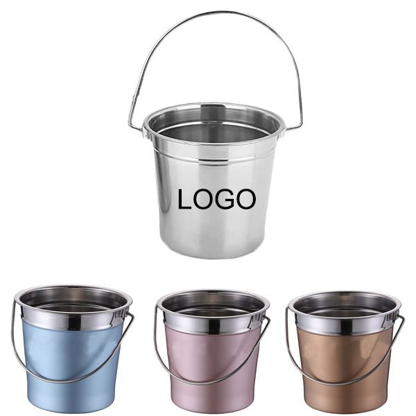 Small Metal Ice Bucket 2