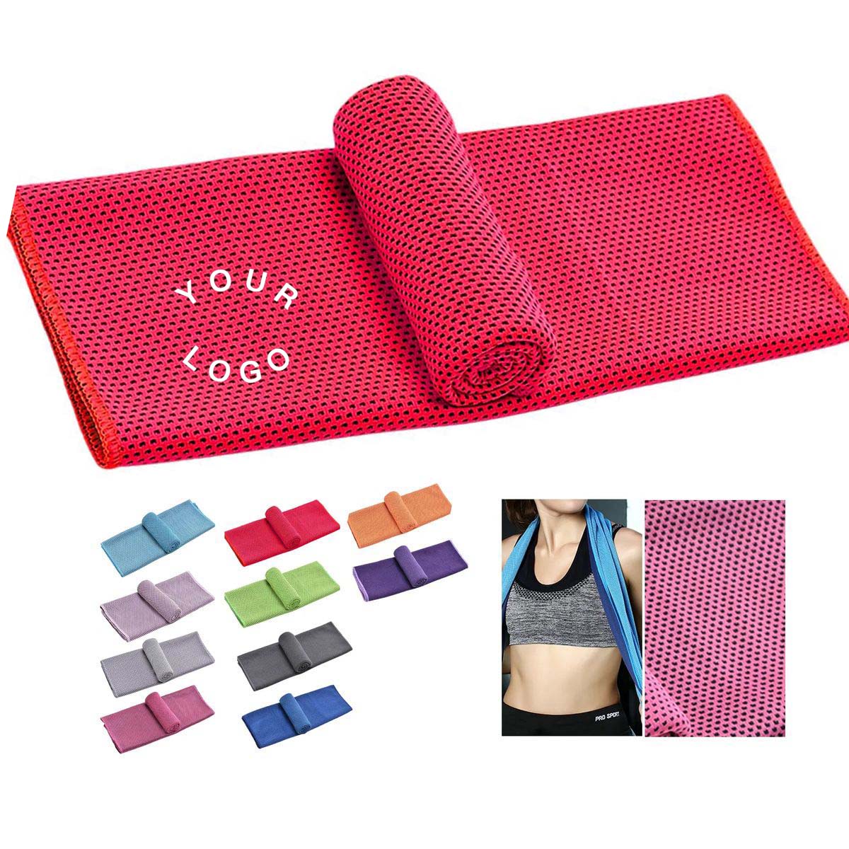 Portable Ice Towel for Gym Hiking and Travel 3