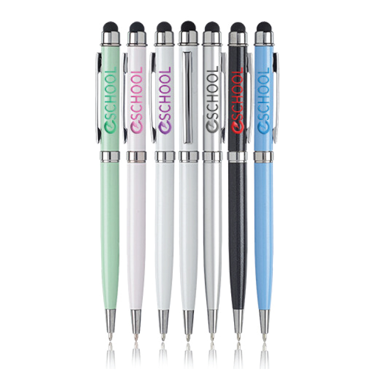 Slim Executive Aluminum Pen with Stylus 5