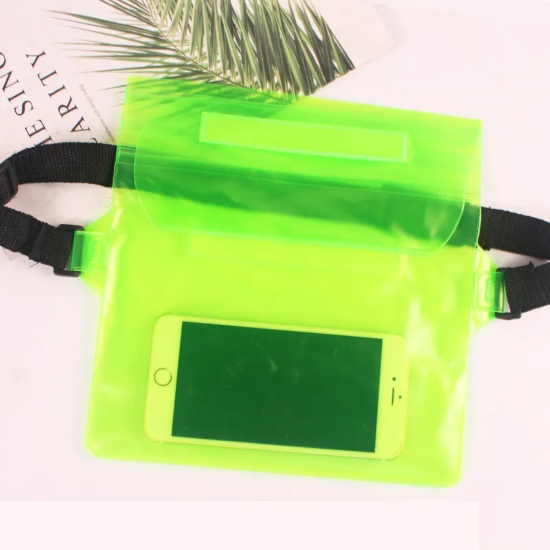 IPX8 Waterproof Phone Pouch with Waist Strap 18