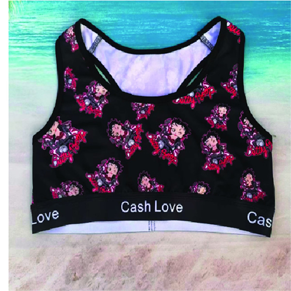 Women's Sublimation Swim Top 1