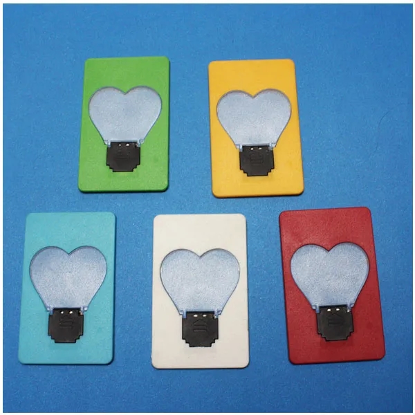 Heart Shape Pocket Led Card Light 6