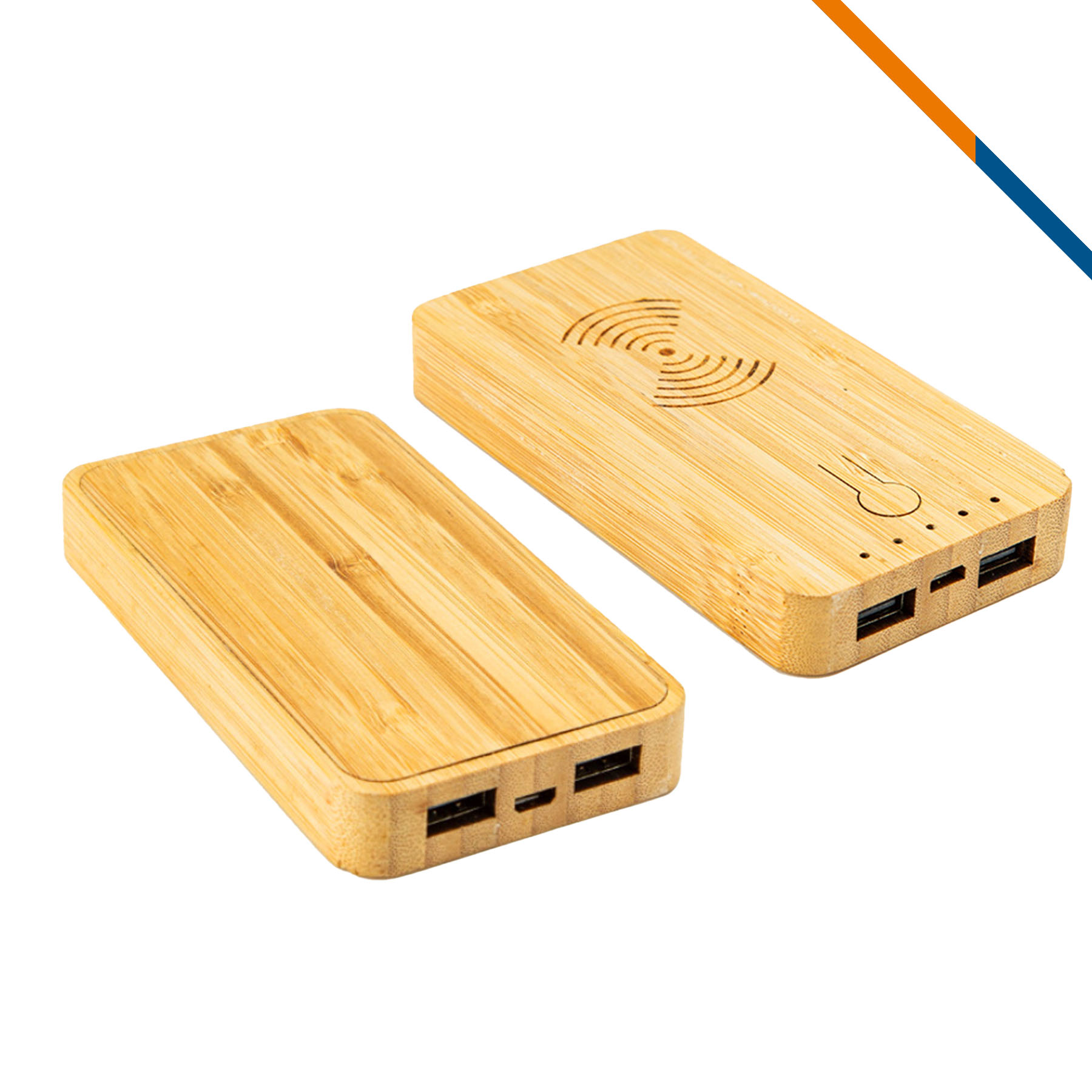 Lica 2in1 Bamboo Wireless Power Bank 3