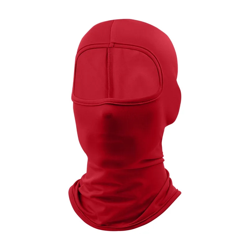 Sunblock Face Mask Windproof Neck Gaiter Cow Silk Made 13