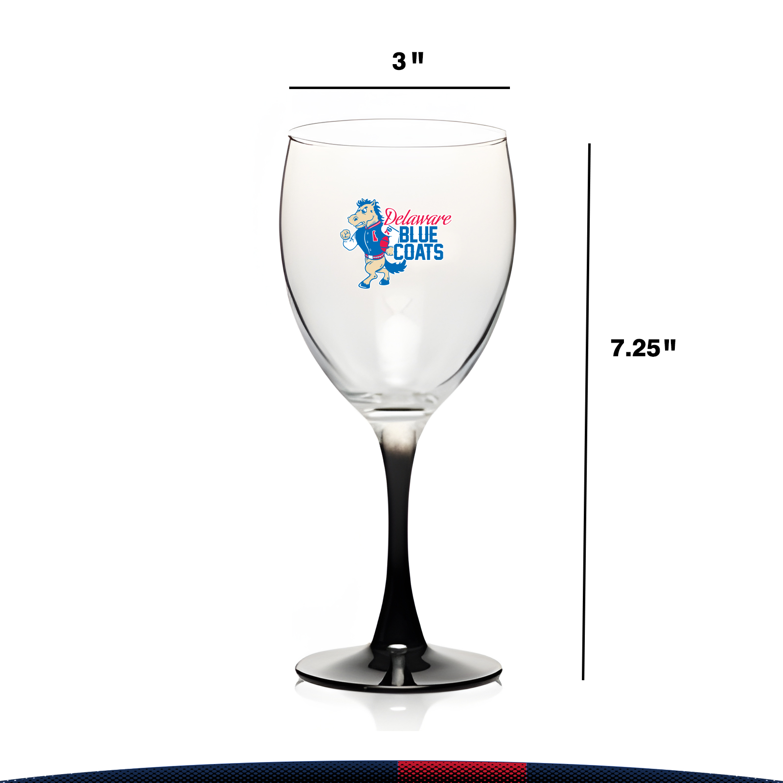 10.5 oz. Delton Goblet Wine Glasses 1