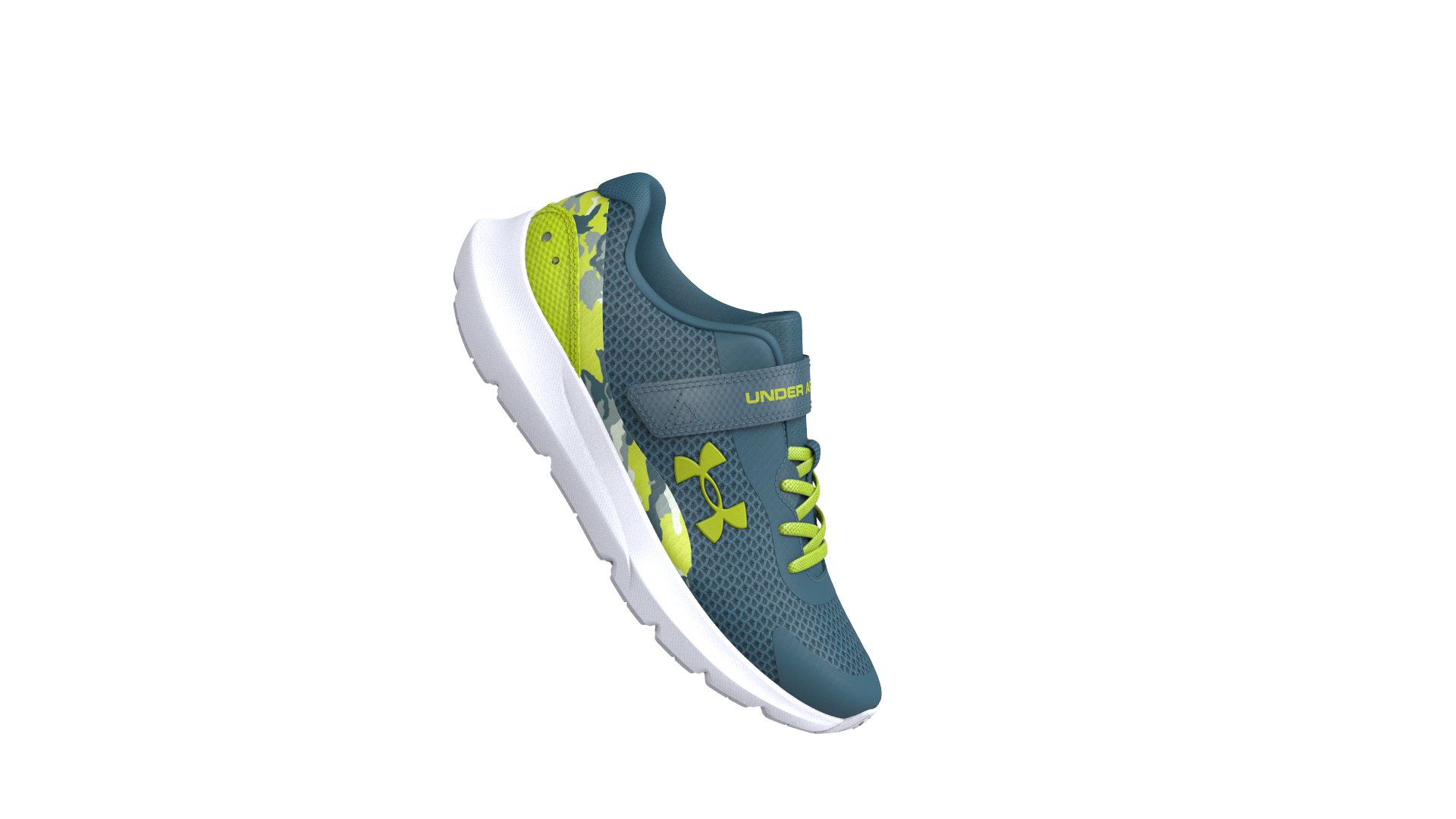 Boys' Pre-School UA Surge 3 Printed Running Shoes  2