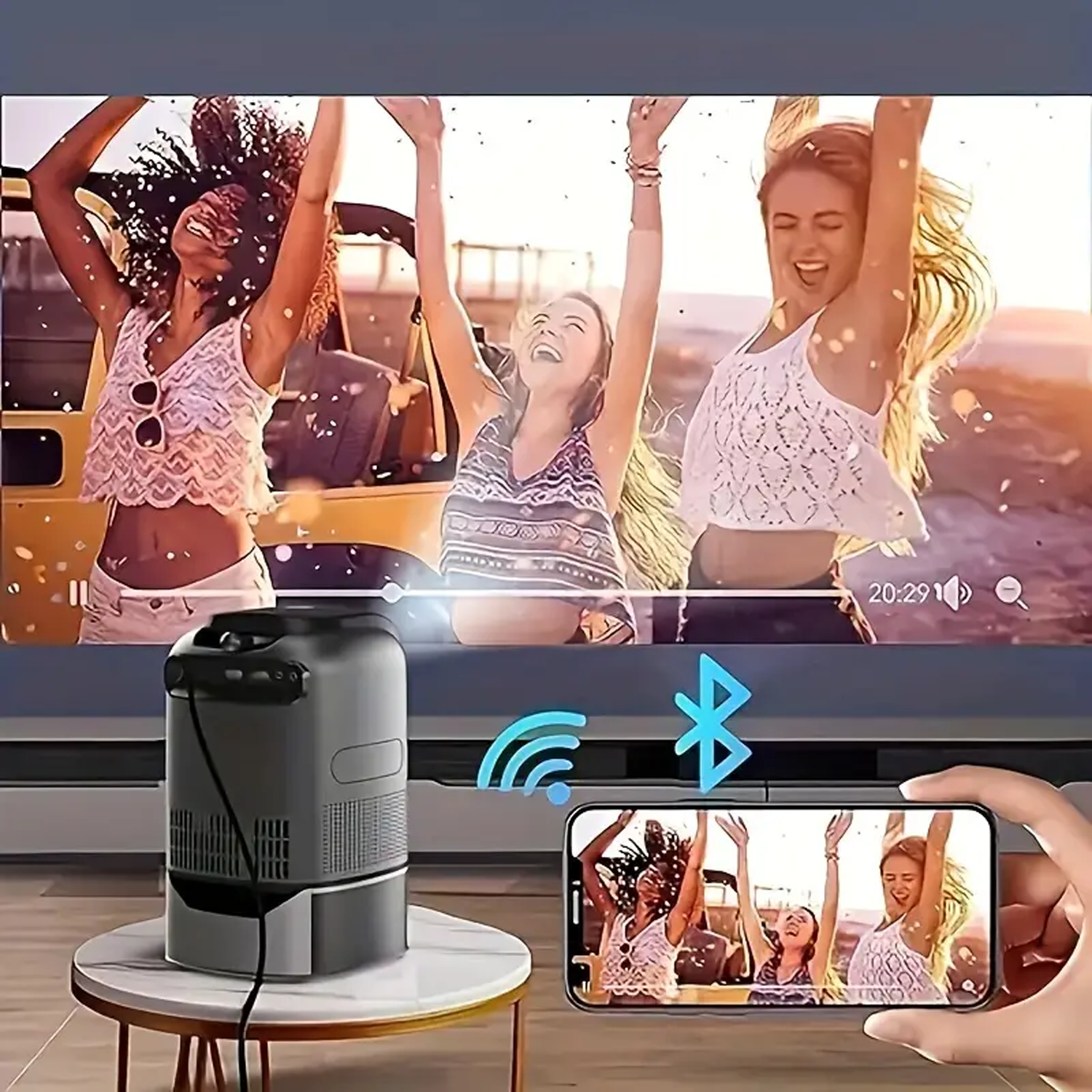 Miniature Smart HD Projector 6