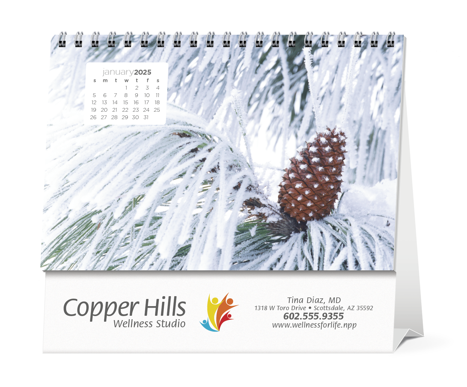 Triumph® Calendars Simplicity Large Desk Calendar 46