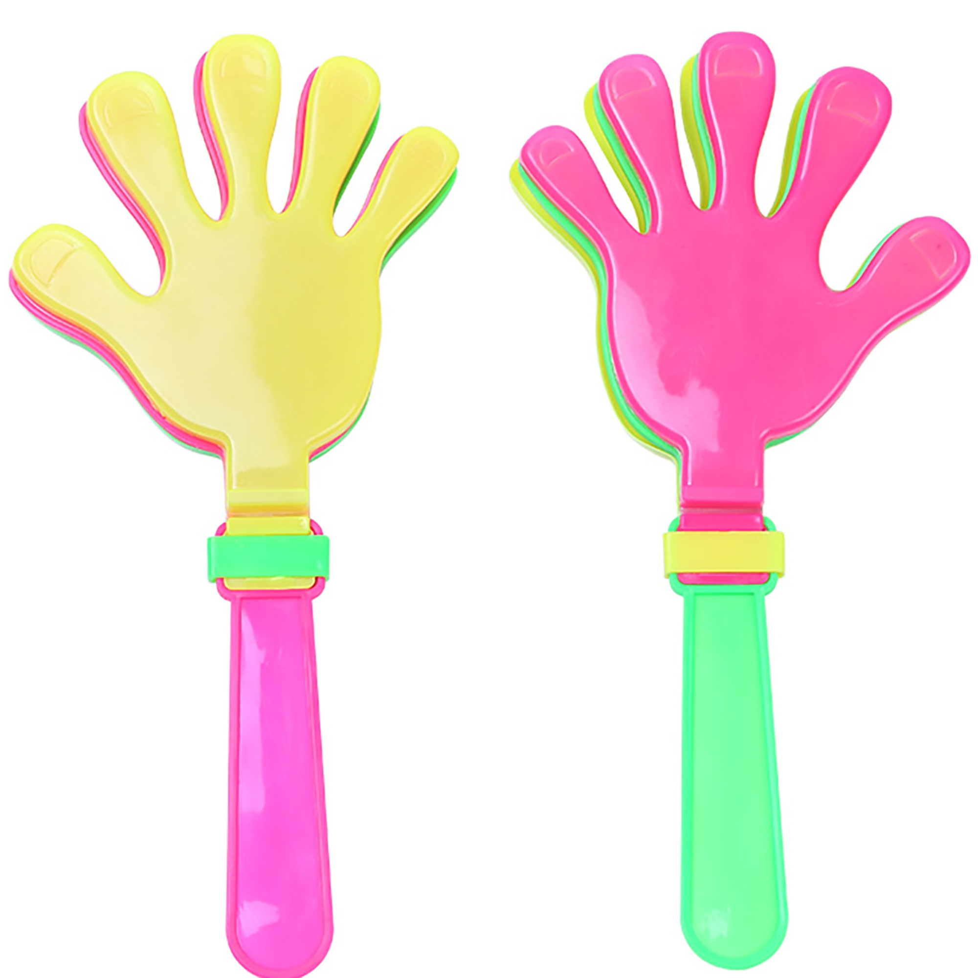 Large Colorful Hand Clapper Toy 2