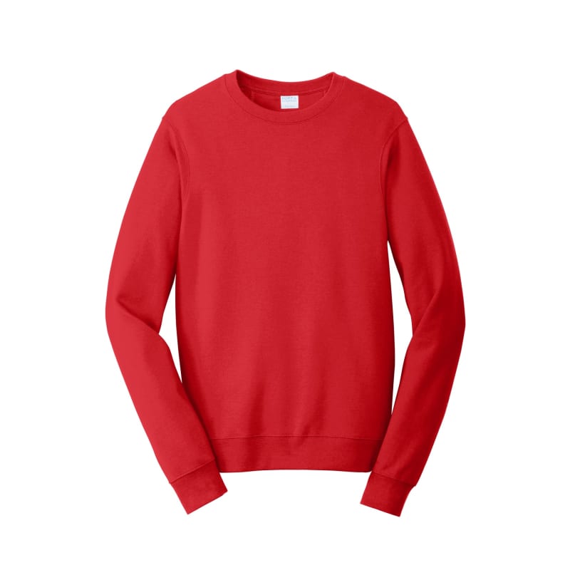 Port & Company Fan Favorite Fleece Crewneck Sweatshirt., custom hoodie or sweatshirt with logo imprint 26