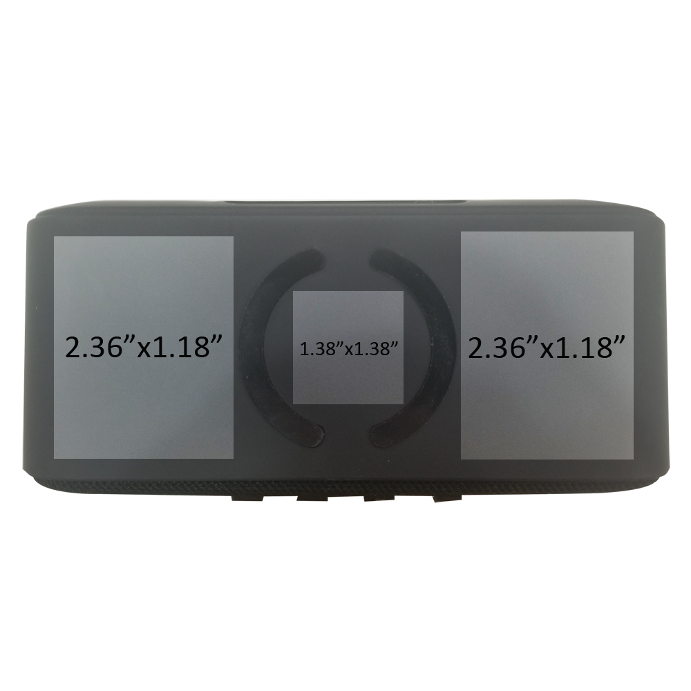 Hermitage Bluetooth Speaker with 5W Wireless Charger Pad