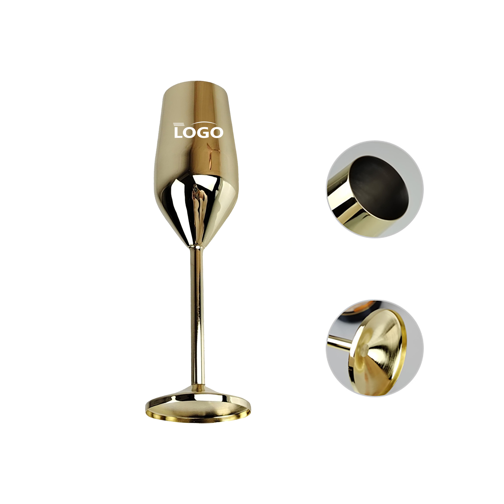 Stainless Steel Wine Glasses 3