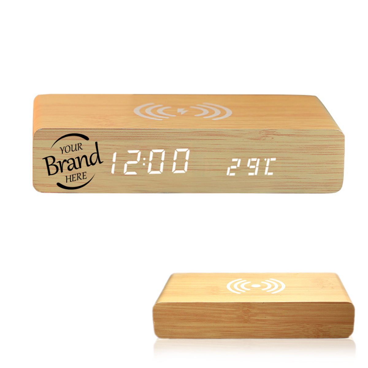 Digital Clock Wireless Charging 3