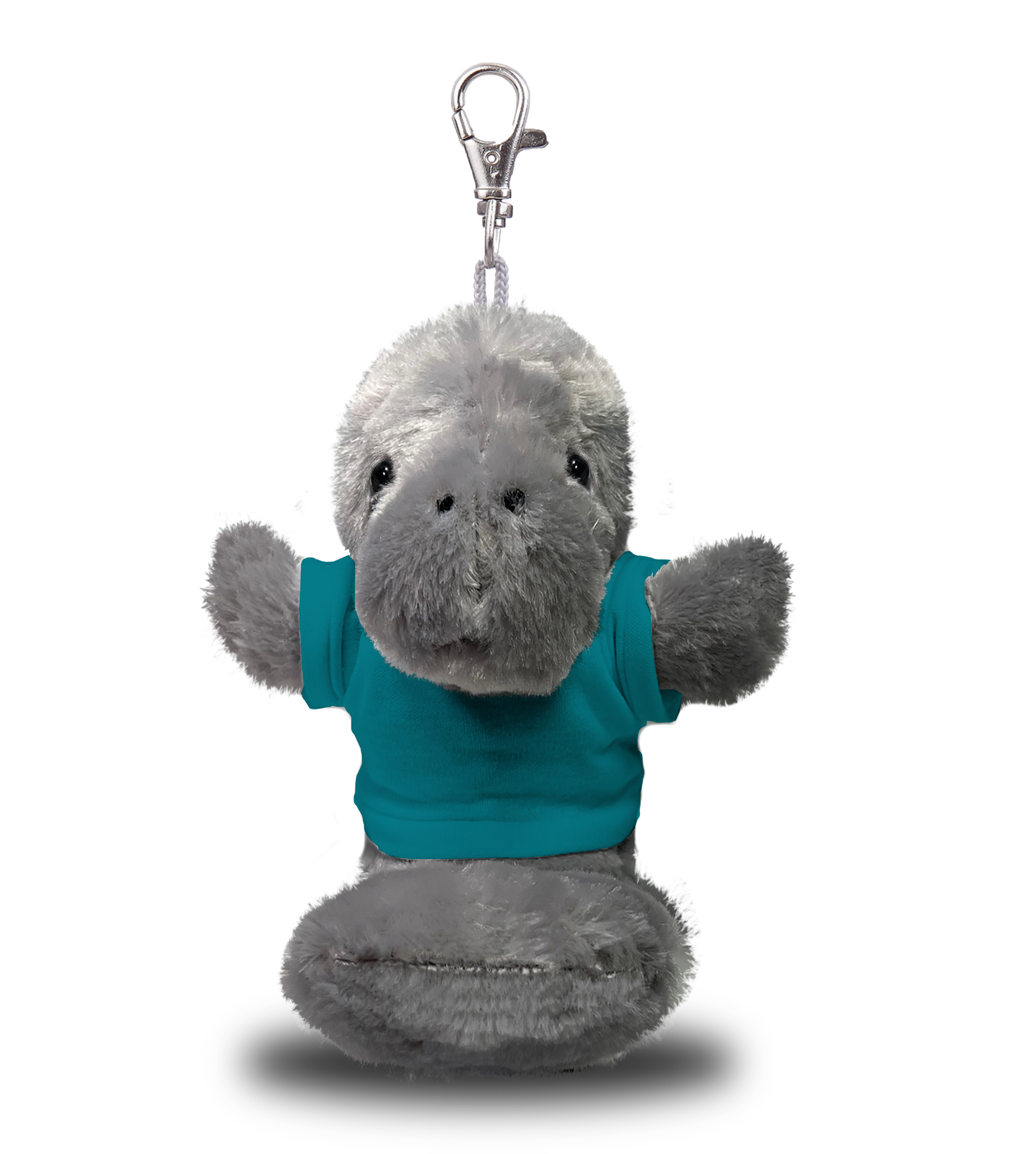 Plush Manatee Keychain with T-Shirt 13