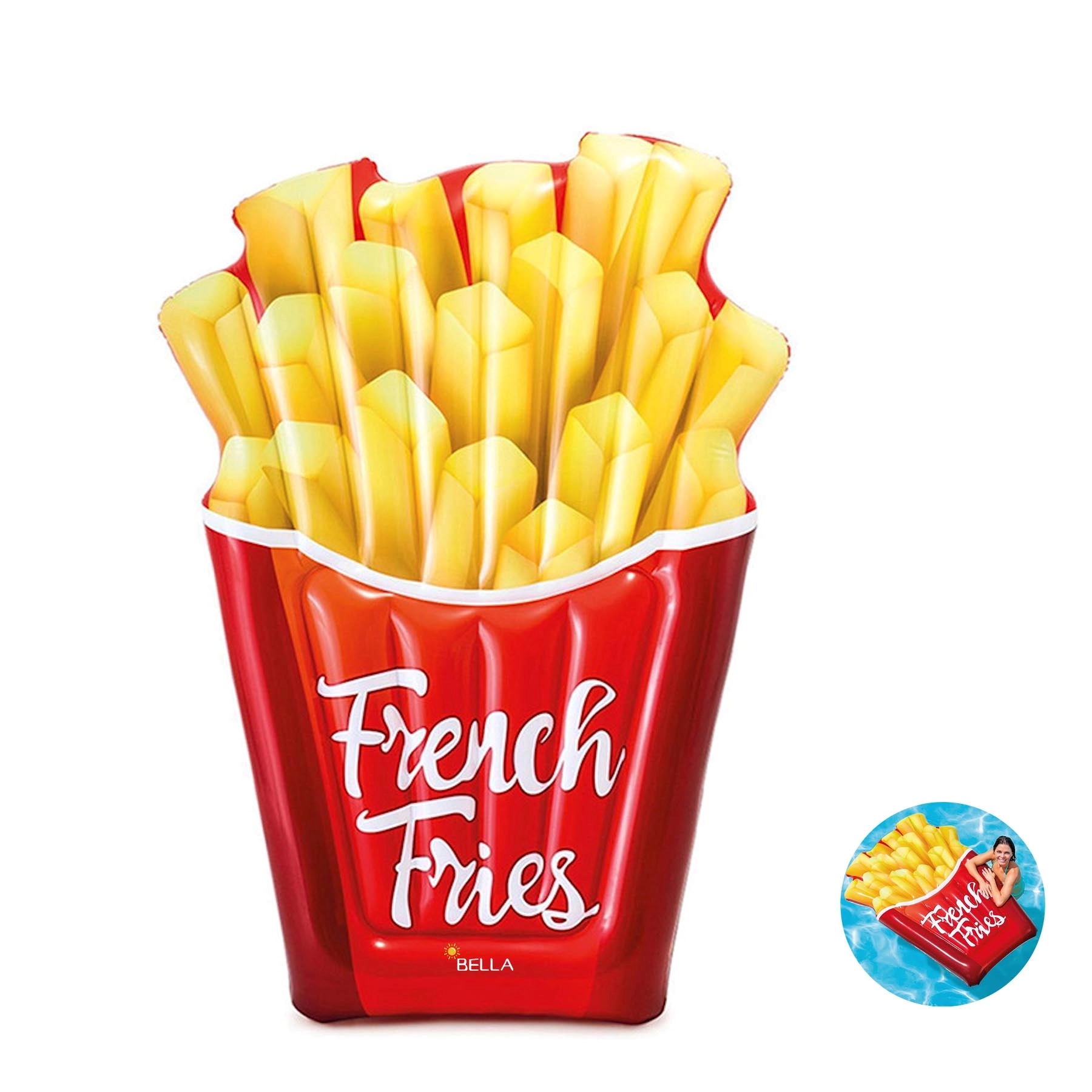 Inflatable French Fries Pool Raft 2