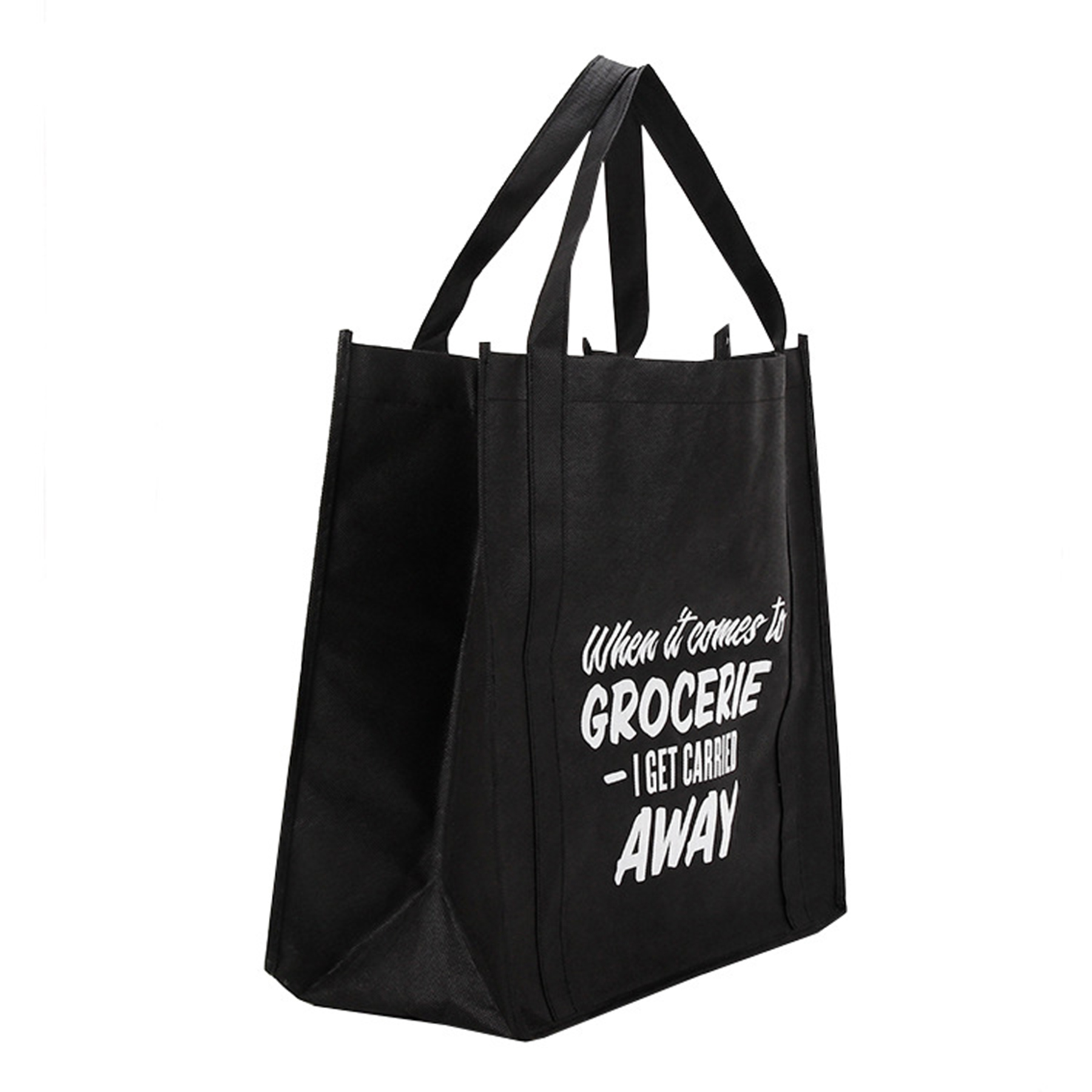 Front Pocket Non-woven Cooler Tote Bag 4