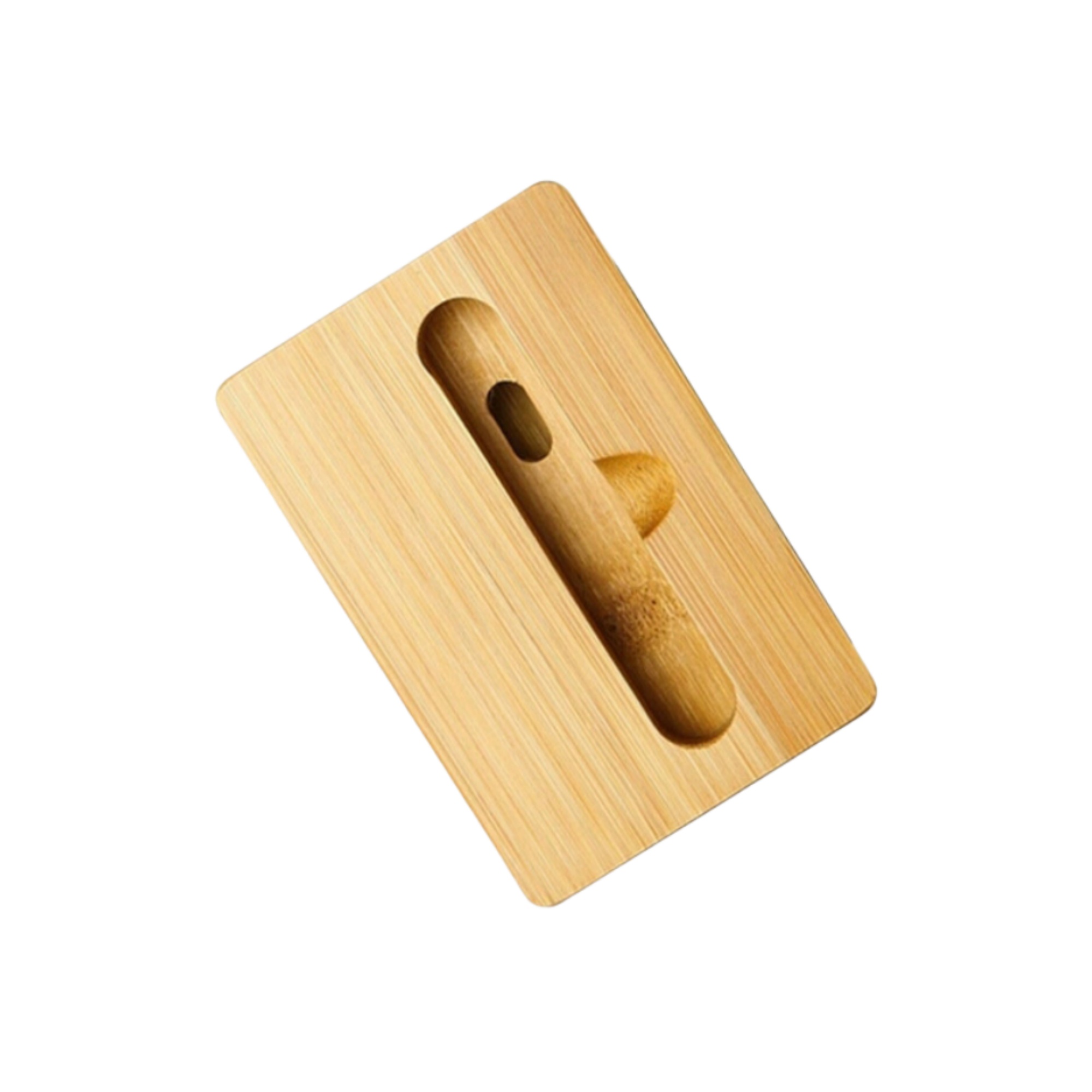 Bamboo Phone Holder Speaker Amplifier 2