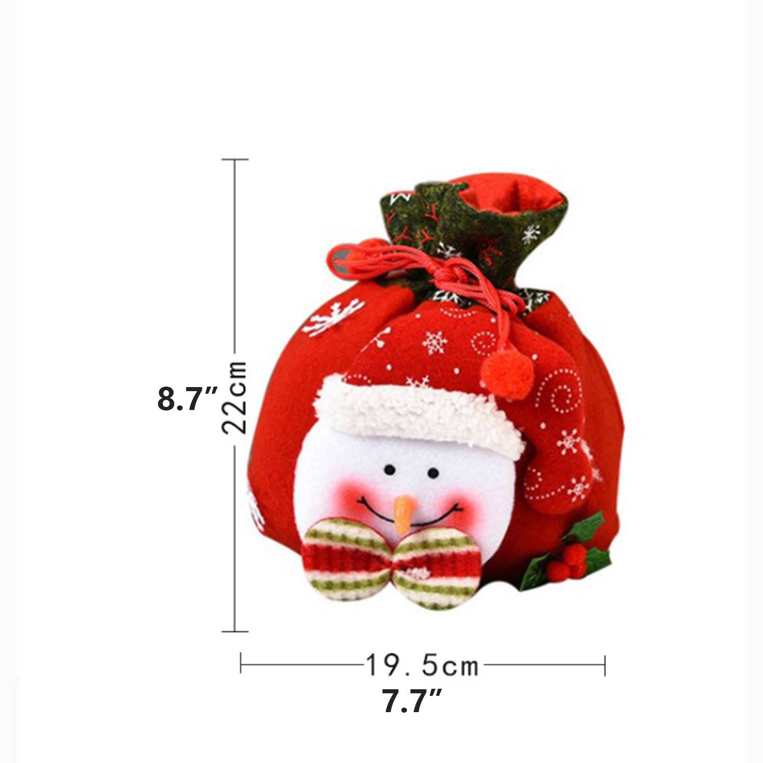 Christmas Drawstring Gift Bags 8