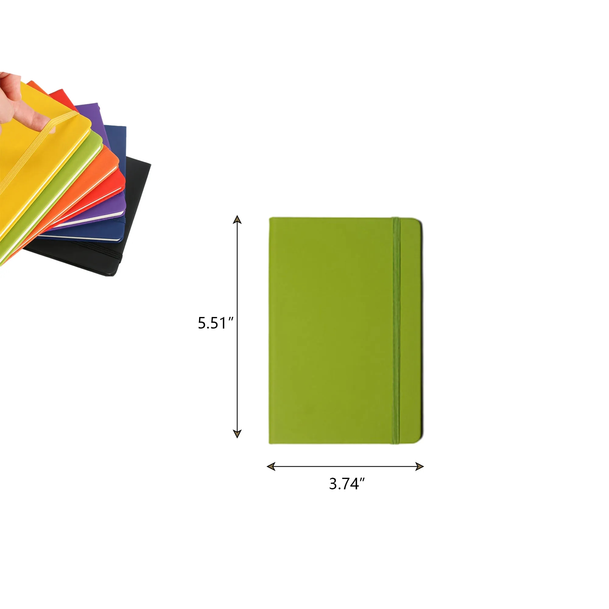 MOQ 100pcs A6 Hardcover  Notebook 2