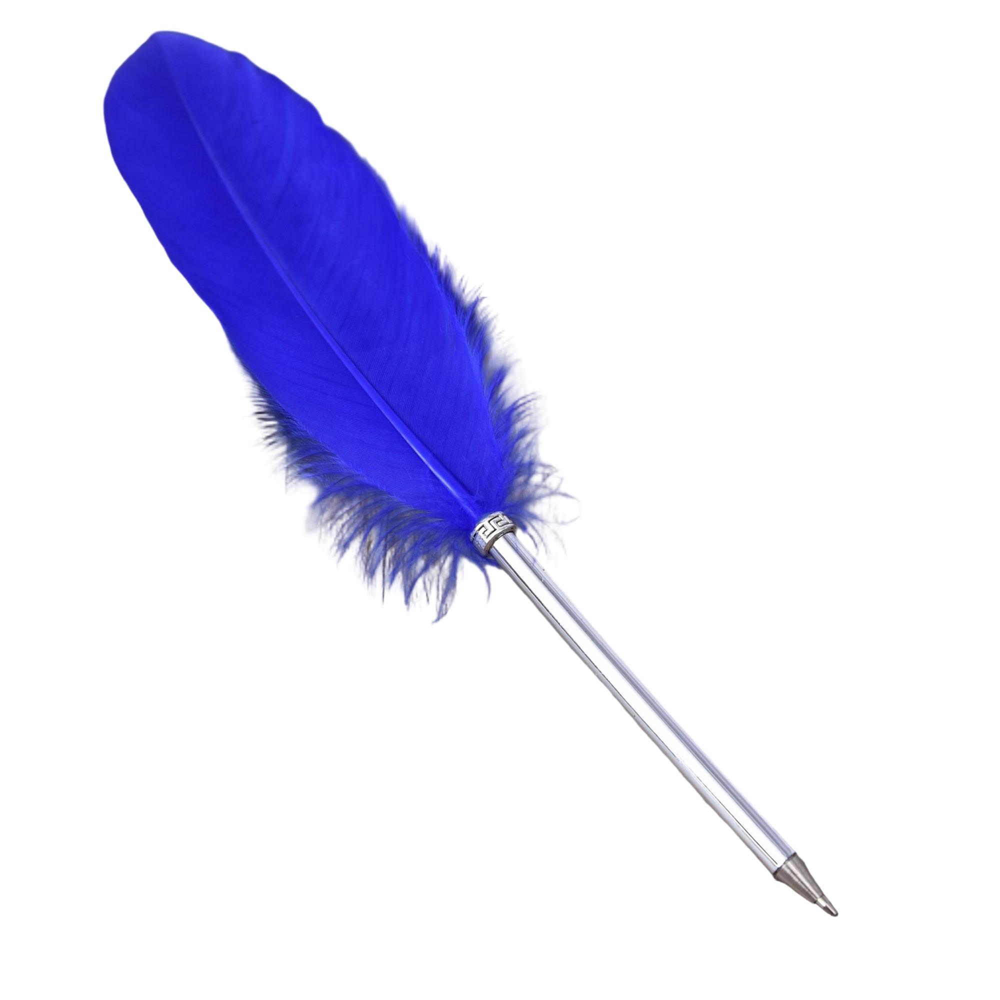 Feather Quill Ballpoint Pen Decorative Writing Gift 4
