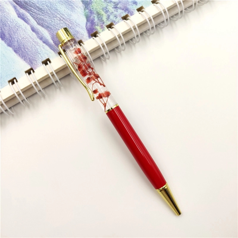 Dried Flower Metal Ballpoint Pen 18